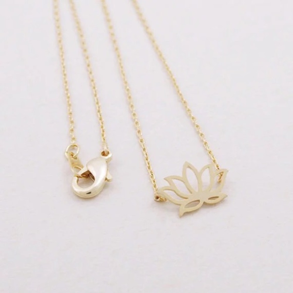 Lotus Earrings - Picture 6 of 6